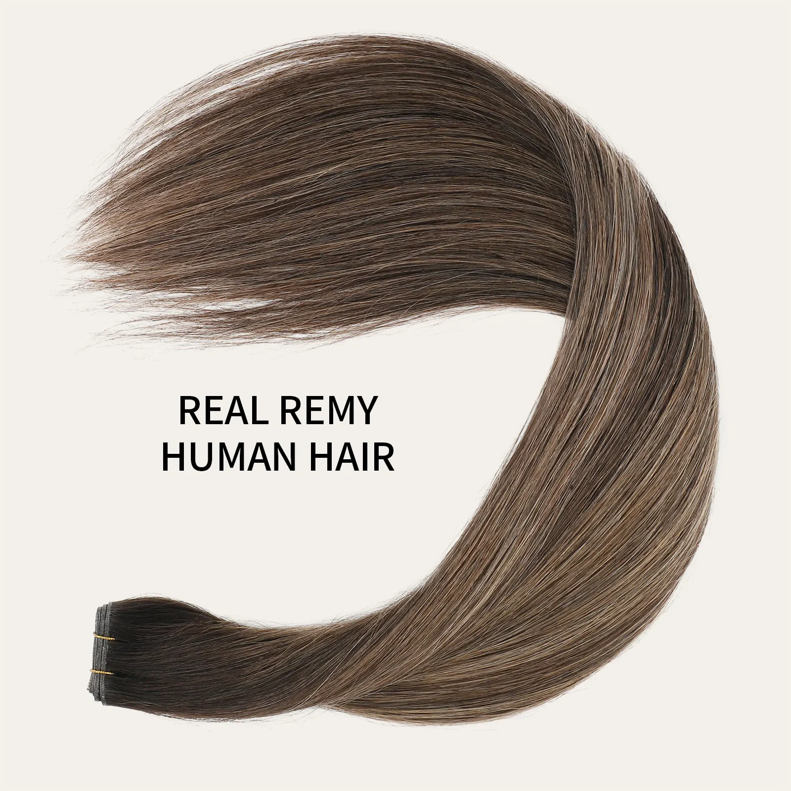 Наращивание человеческих волос Sixstarhair, наращивание волос с утком, 50 г, 16 футов, 100 настоящих человеческих натуральных волос с утком для женщин