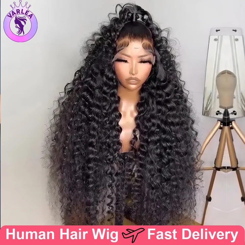 

30 inch Deep Wave Lace Front Wigs Human Hair 13x6 Hd Lace Front Wig 13x4 Lace Front Wig Brazilian Curly Glueless Wigs for Women