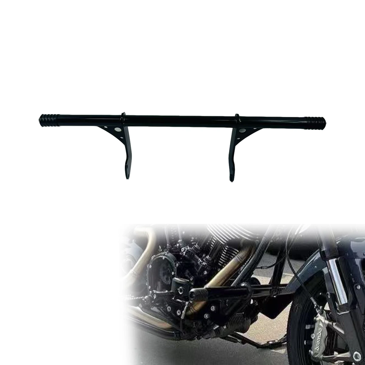 

Motorcycle Rear Highway Engine Guard Crash Bar Falling Protection for Indian Super Chief Dark Horse