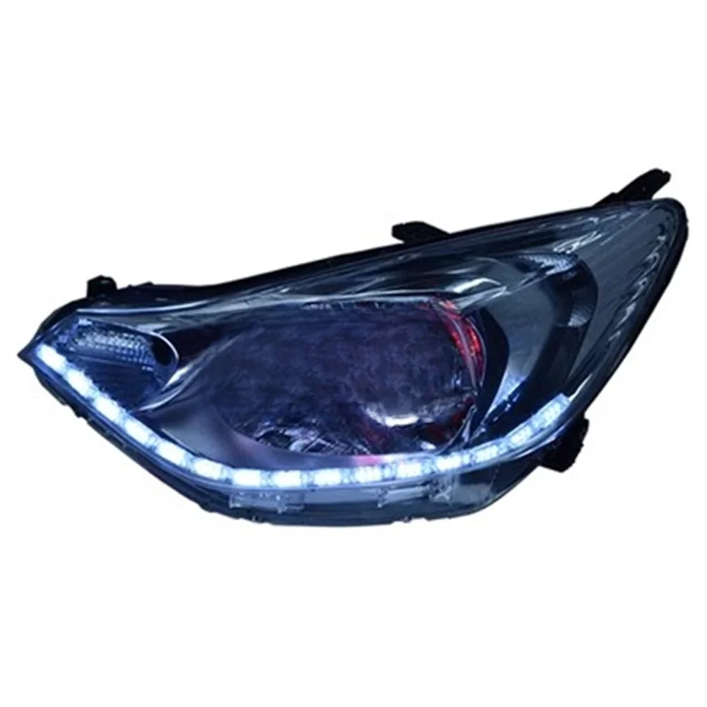 Przedni reflektor samochodowy montaż reflektorów dla 10-18 Chevrolet Sail 3 światła do jazdy dziennej DRL kierunkowskaz 2 szt. — zdjęcie 2