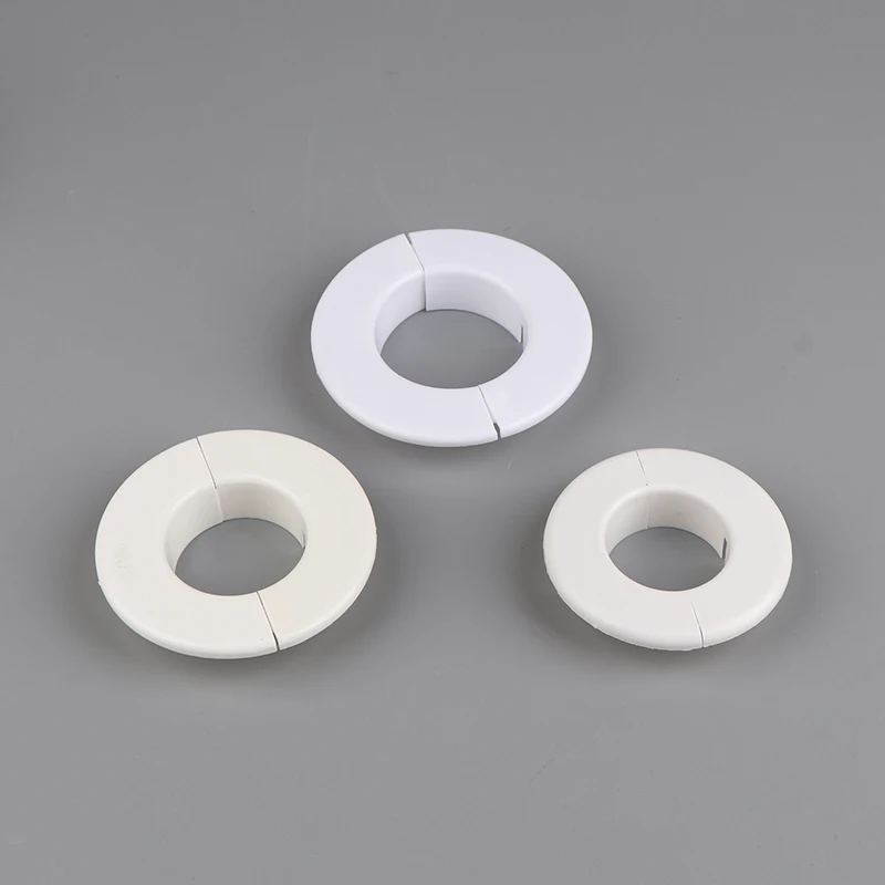 Plastic Wall Hole Duct Decorative Cover Shower Faucet Angle Valve Pipe Plug Decoration Cover Split Kitchen Faucet Accessories