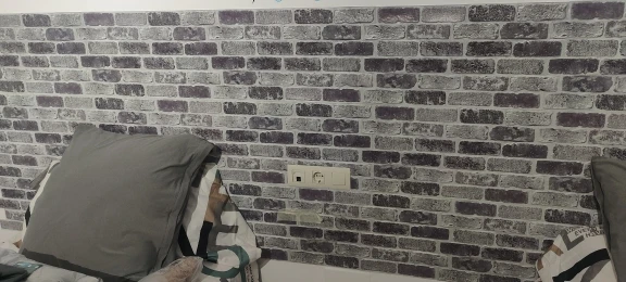 10 Pcs 3D Wall Panels Peel and Stick, 3D Brick Wall Stickers, Adhesive Tile Backsplash Kitchen, Bathroom Decoration photo review