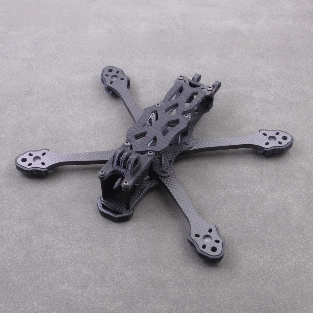 APEX HD Carbon-Faser FPV-Rahmen Freestyle 5/6/7 Zoll Renndrohnen-Teile für 19/20mm Kamera |   DJI Air Unit/VISTA VTX Kit/Analog