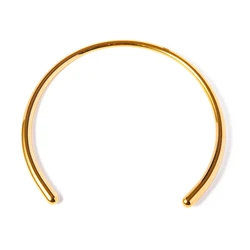 JewelryPoster Stainless Steel Metal Glossy Necklace Fashion Trend Waterproof Simple Handmade Gold Plated Jewelry