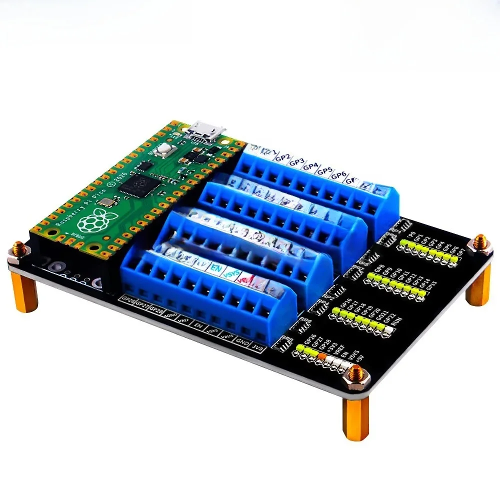 Raspberry Pi Pico /Pico W GPIO Screw Terminal Hat Pico Expansion Board 40pin do połączenia programowania — zdjęcie produktu 7