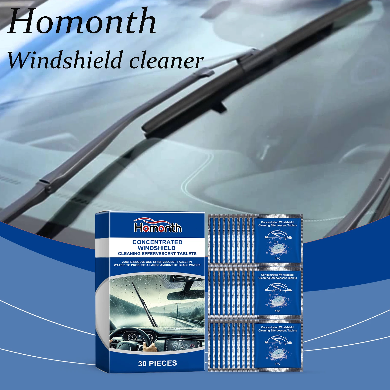 

Концентрированный очиститель ветрового стекла для дома, удаление накипи, очистка пятен, удаление пятен, чистое видение, таблетки для чистки лобового стекла