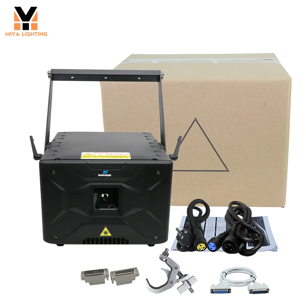 A3-H705A-5W IP65 Waterproof ILDA DMX Controls RGB Animation Laser Beam Light for Wedding