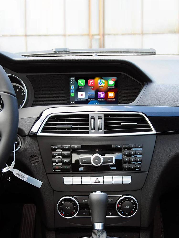 BONROAD Draadloze Android Auto CarPlay Adapter Box Voor Mercedes Benz A B C E GLA CLA GLC GLK W204 W176 W246 W212 W166 X204 NTG4.5 - afbeelding 2