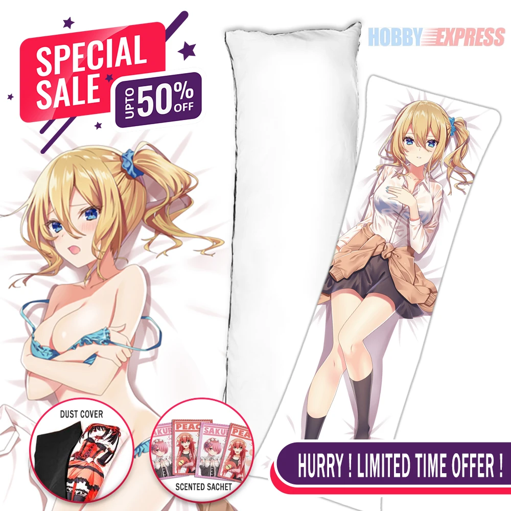 Hobby Express Anime Dakimakura Japanese Otaku Waifu Hugging Body Pillow Cover Hayasaka Ai Kaguya-sama Love is War ADP20730