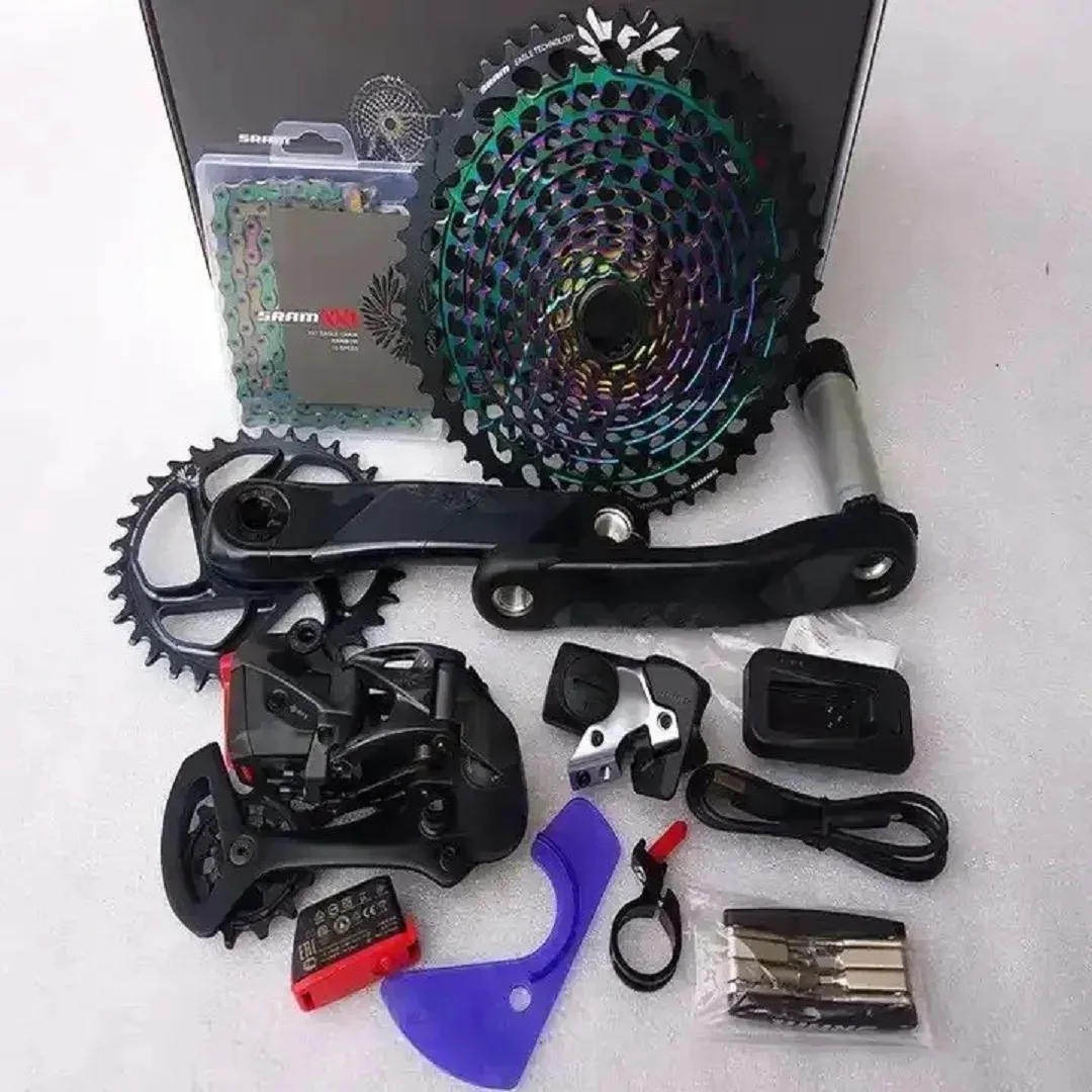 SRAMs XX1 Eagle AXS Electronic Groupset 175mm Boosts 34t DUB Crank 12 Speed