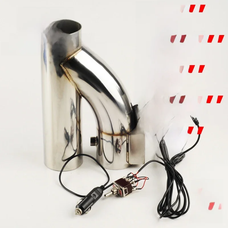 2 "oder 2.25" oder 2.5 "oder 2.75" oder 3 "Elektrische Edelstahl Auspuff Ausschnitt Cut Out dump Ventil mit Schalter