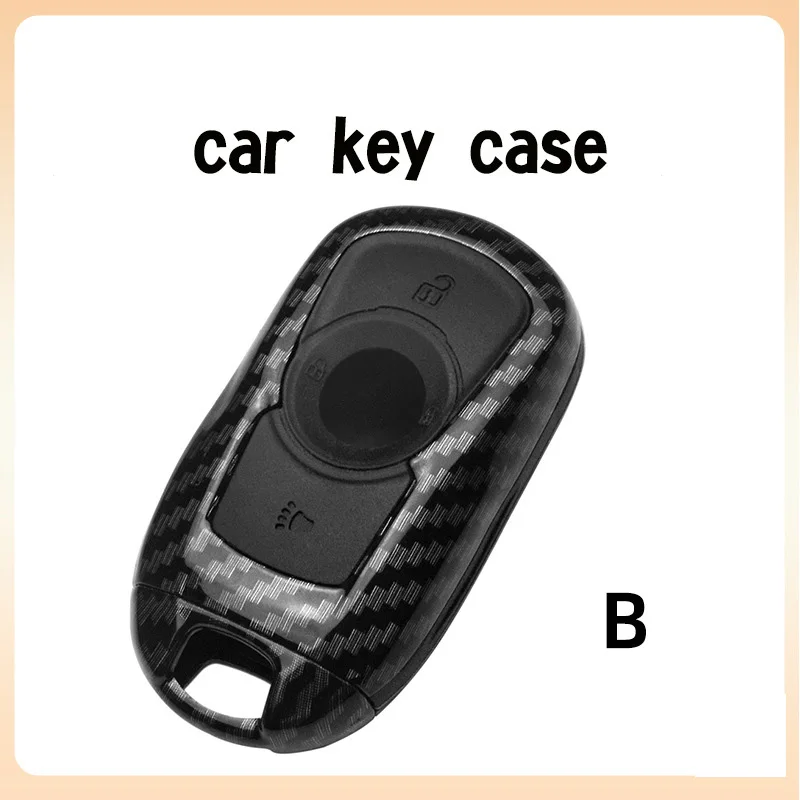 ABS Carbon Car Key Case Cover For Buick Envision Vervno GS 20T 28T Encore NEW LACROSSE Opel Astra k Accessories