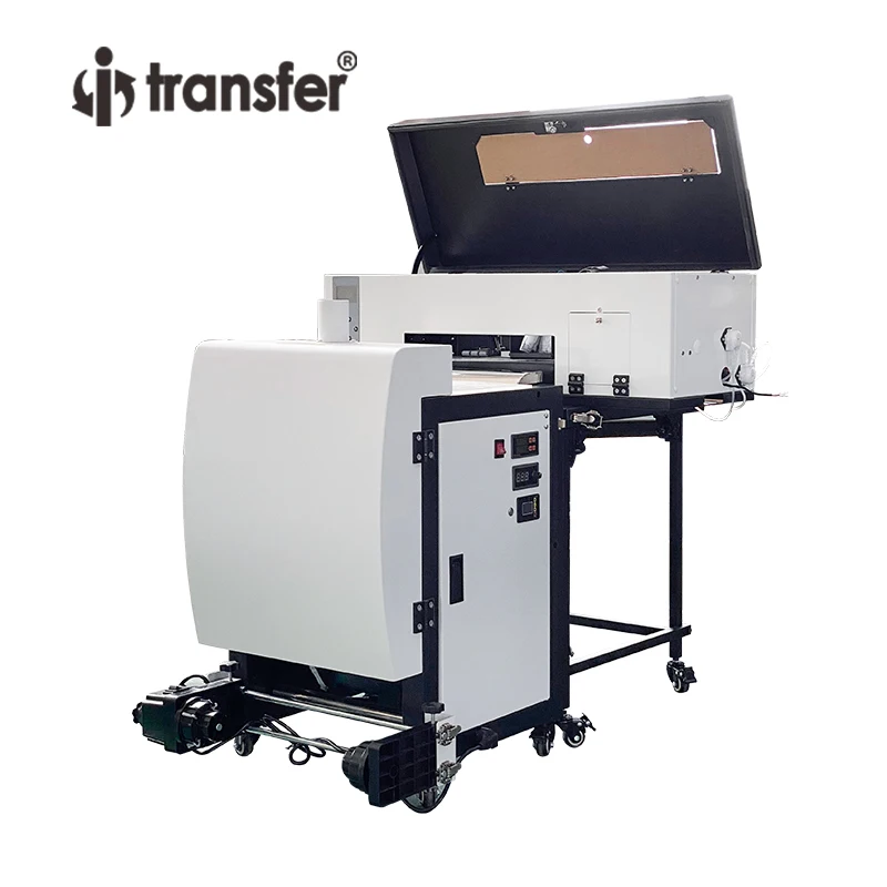 I-transfer 30cm DTF Powder Shaker Auto Recovery Powder System Dryer Machine DTF PET Film Inkjet Printer Powder Shaking Machine