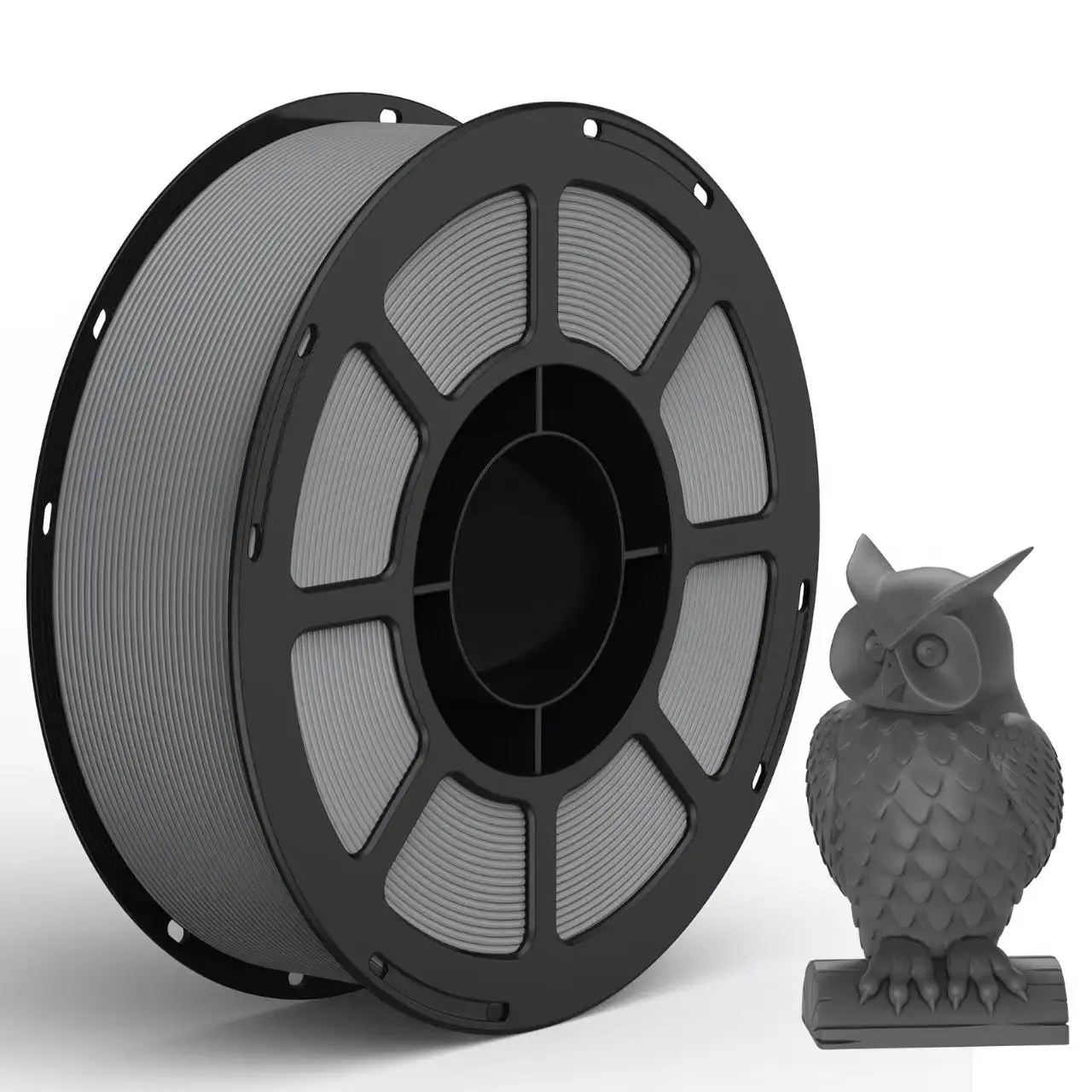 

PETG 3D Printer Filament 1.75mm 250g,High Speed PETG up to 300mm/s,High Strength New Formula, Excellent Layem,gray