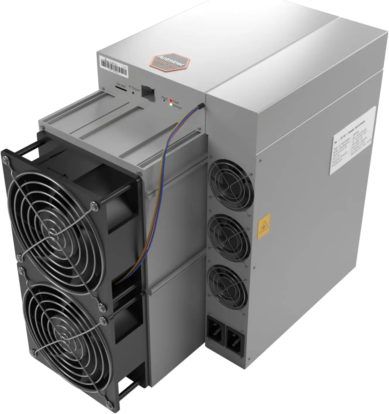 SiliconCo Bitmain Antminer S19K Pro 120TH Bitcoin BTC Crypto Miner — высокоэффективный криптомайнер ASIC SiliconCo Bitmain Antminer S19K Pro 120TH Bitcoin BTC Crypto Miner — высокоэффективный криптомайнер ASIC