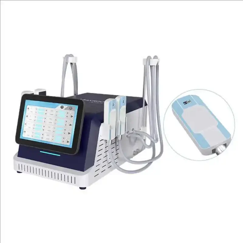 

Портативный аппарат для криолиполиза и EMS-массажа для коррекции фигуры: новейшая криопластика, замораживание жира, массажер для салонов красоты