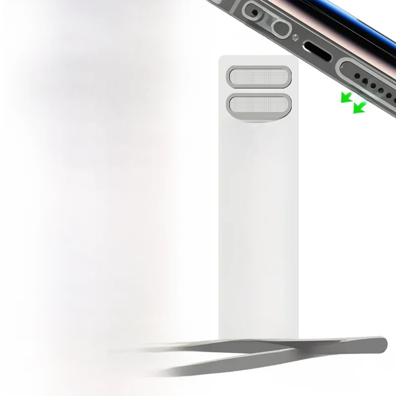 20/1 szt. Uniwersalny głośnik do telefonu komórkowego siatka pyłoszczelna Ultra cienka, odporna na kurz samoprzylepna naklejka ochronna dla iPhone Samsung Mi — zdjęcie 2