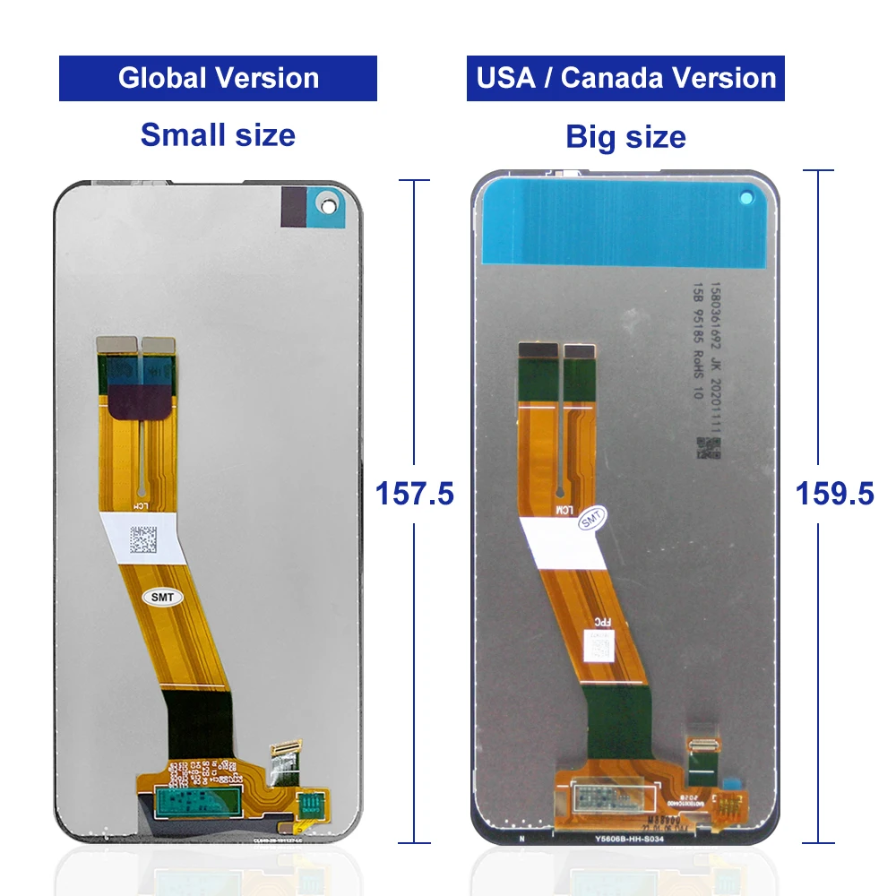 Tested For Samsung A11 LCD Display Touch Screen Digitizer Assembly For Galaxy A11 A115 A115F/DS A115F A115M