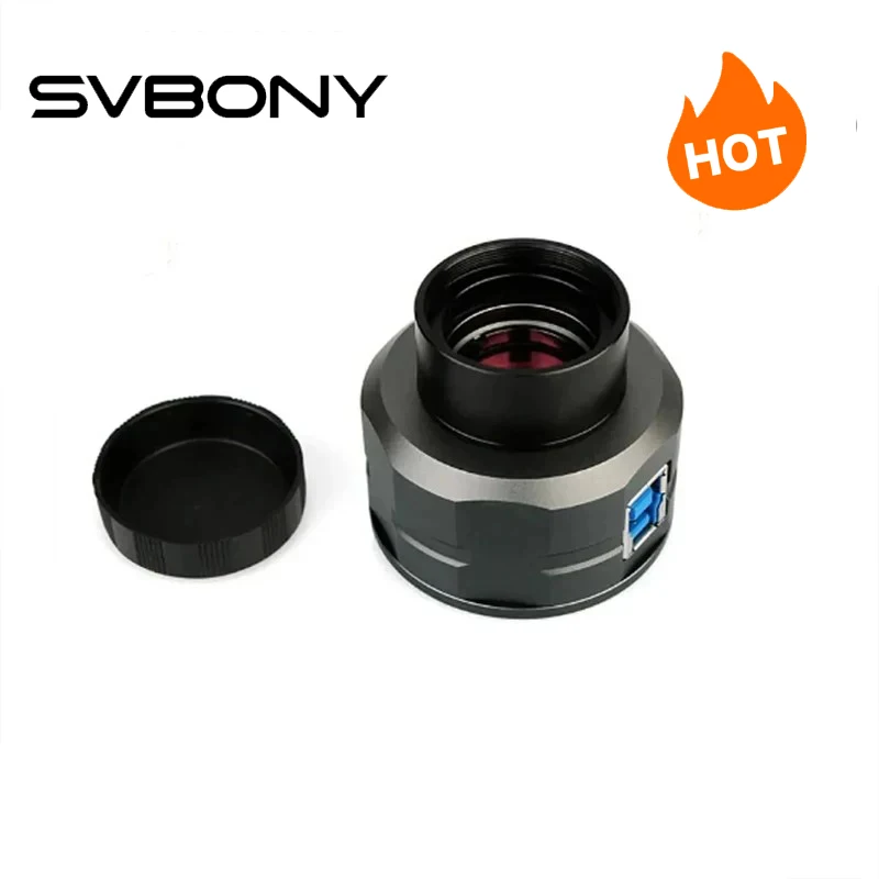 SVBONY SV205 Cámara planetaria 1,25 pulgadas CMOS IMX415 Ocular electrónico 8MP USB3.0 para fotografía con telescopio astronómico