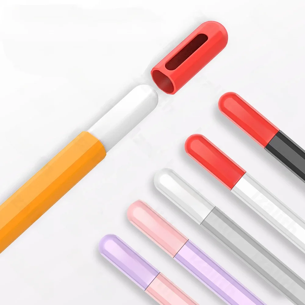 Piórnik do Apple Pencil Pro Dopasowany kolorystycznie miękki silikonowy ultracienki pokrowiec ochronny na iPada Pencil Pro — zdjęcie 2