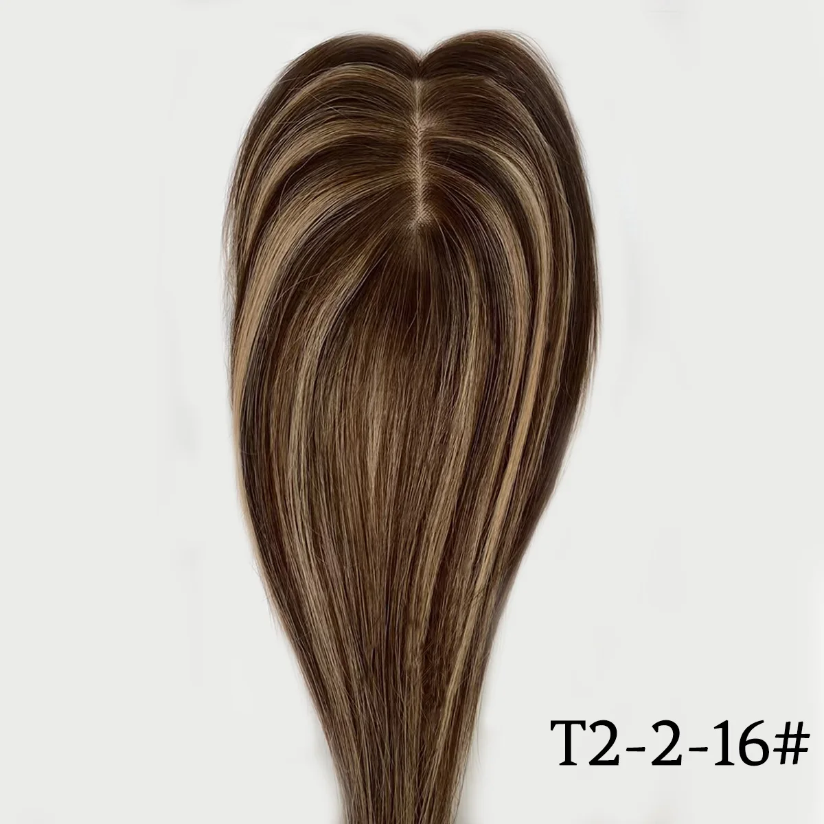 Steil haar topper voor vrouwen Remy menselijk haar Ombre haarstukjes Machinegemaakte haartoppers met 3 clips Menselijk haar toupetje
