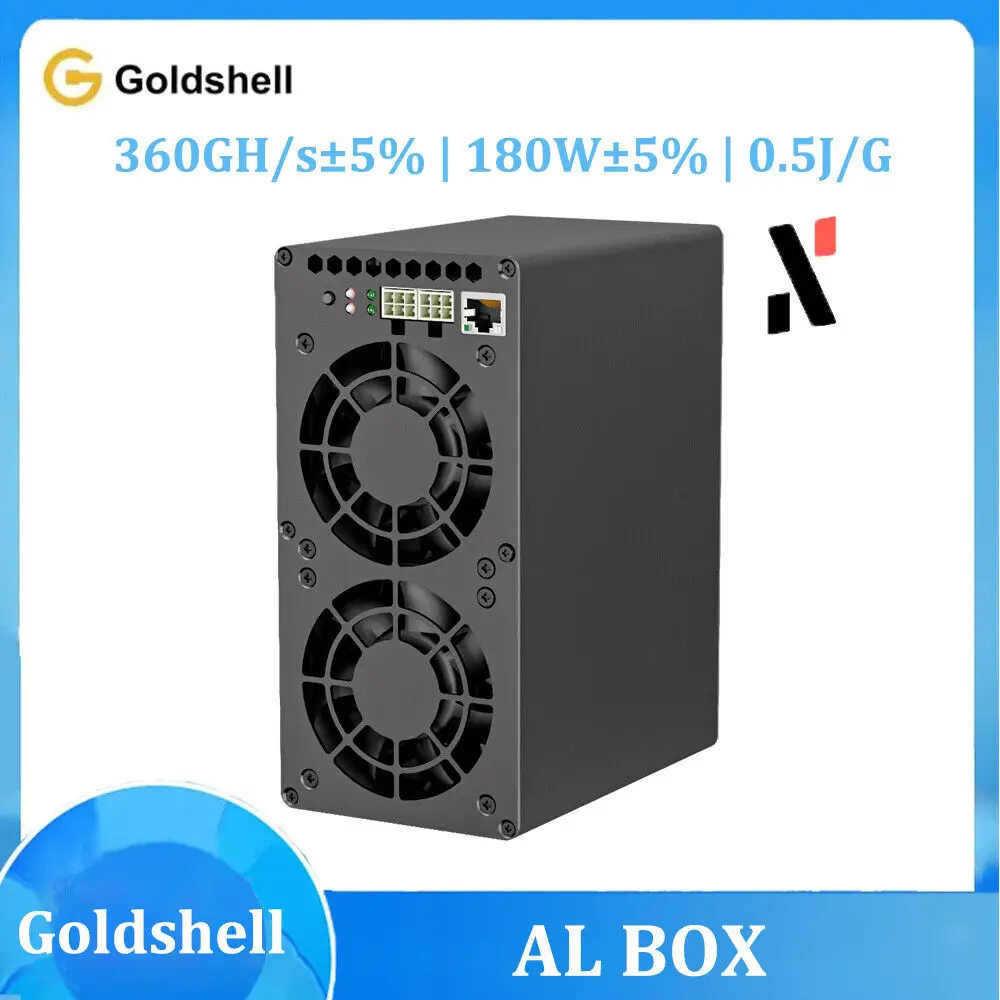 AJ   BUY 2 GET 1 FREE 2024 New Release Goldshell AL BOX 360G 180W ALPH Miner Blake3 Alephium No PSU