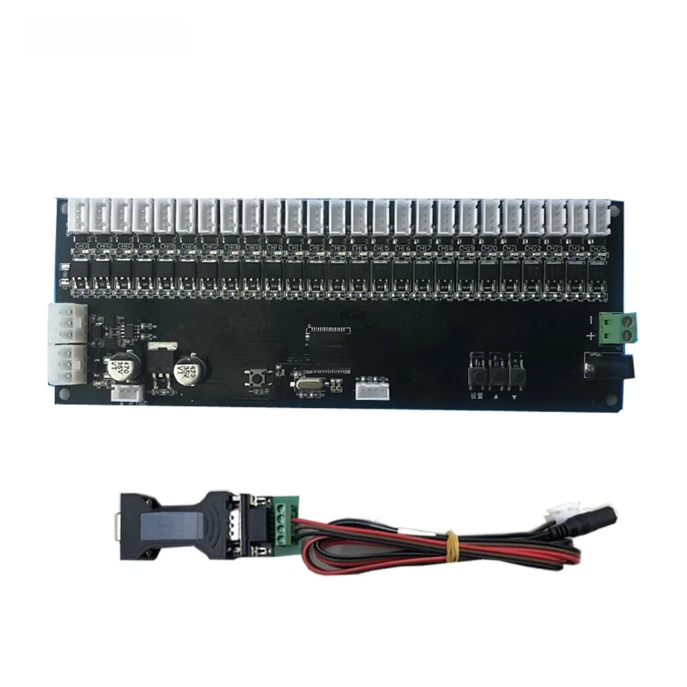 25CH Smart Locker Storage Cabinet Controller Electronic Lock Control Board12V/24V RS485