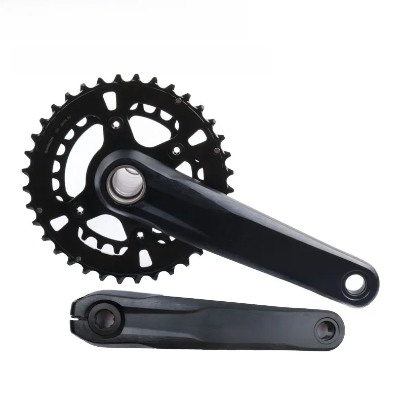 Shimano DEORE XT SLX M8100 M7100 mechanizm korbowy 36-26T podwójna tarcza 2x12 prędkości 170mm 175mm korba do roweru MTB — zdjęcie 2