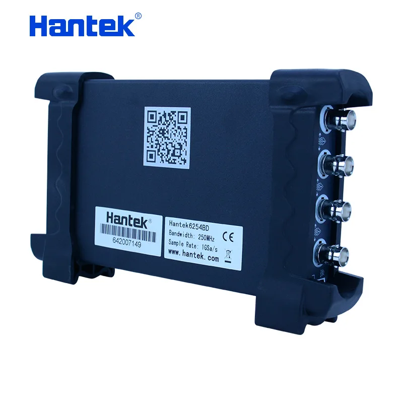 Hantek6104BD Hantek 6074BD 6204BD 6254BD 4CH USB PC Oscilloscopes 250MHz Oscillograph with 1GSa/s Real-time Sampling Rate