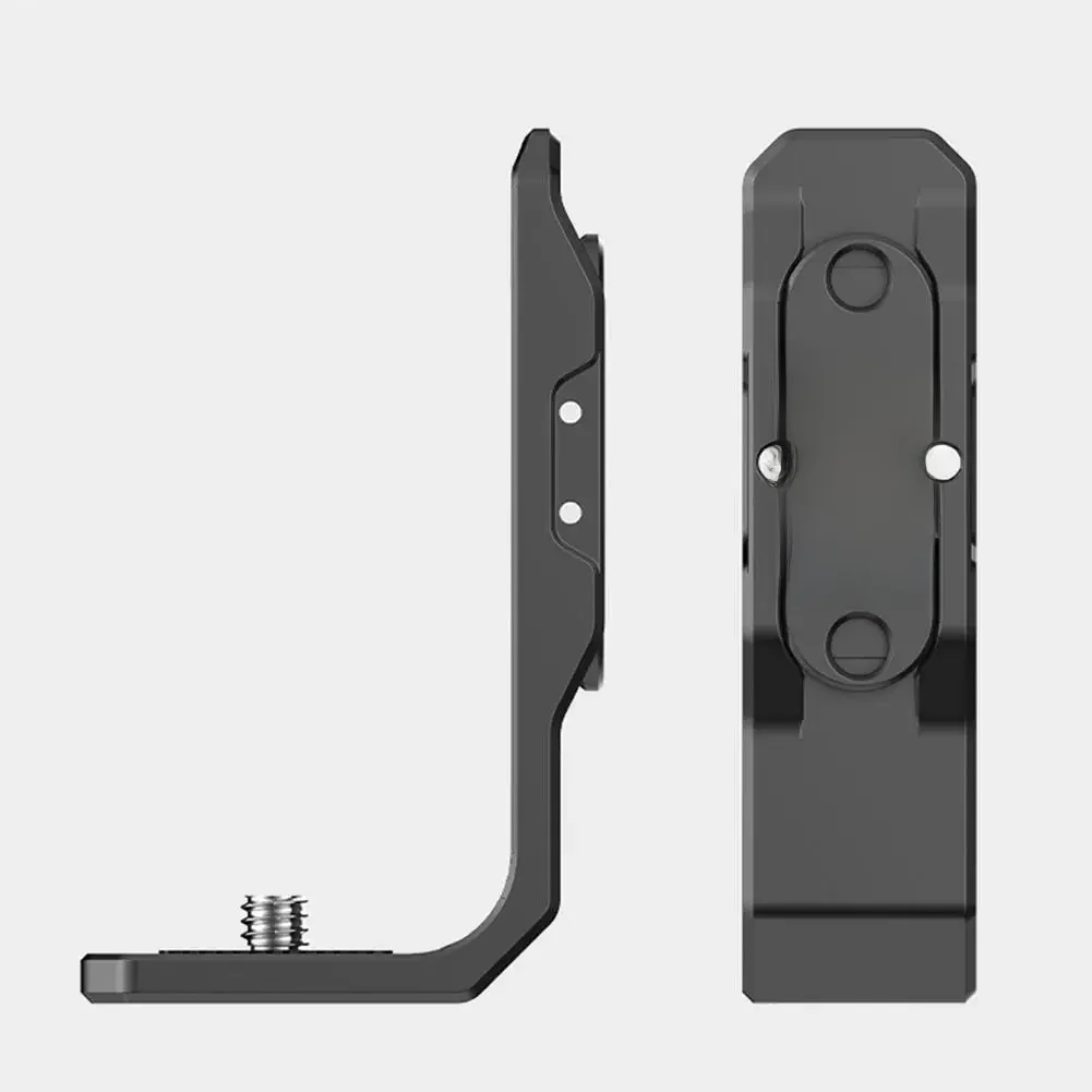 Noir pour Insta360 X4/X3 support magnétique en métal horizontal en forme de L support de prise de vue magnétique support de montage accessoires de caméra