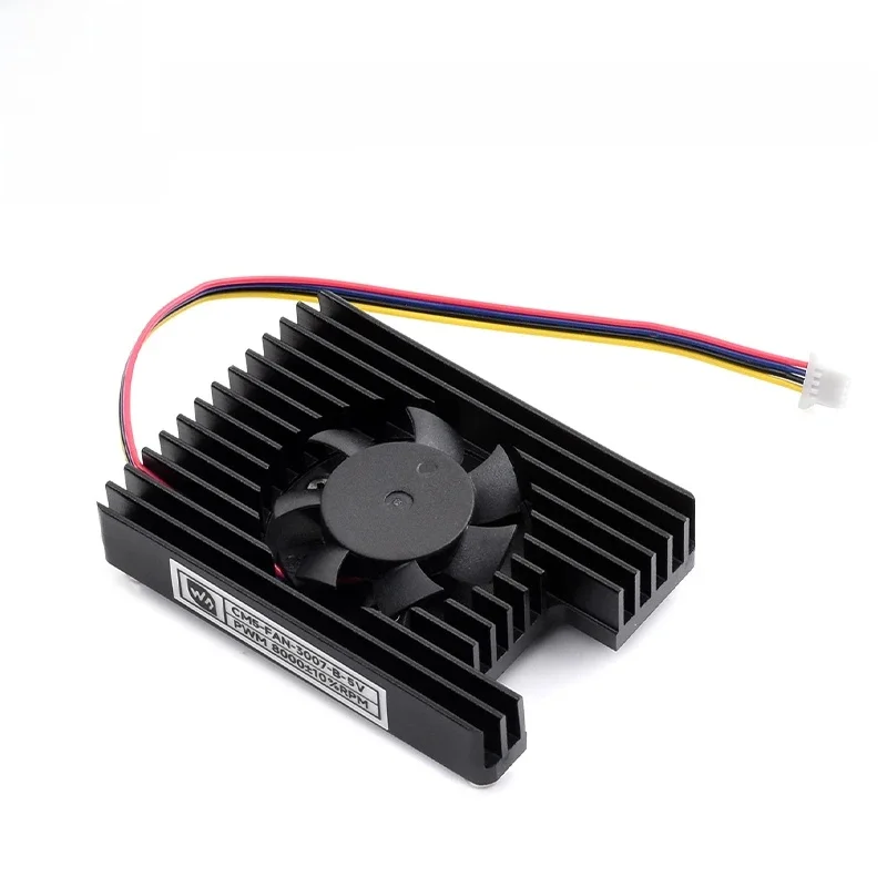 Wentylator radiatora chłodnicy CM5 5 V 3007 B do modułu obliczeniowego Raspberry Pi 5 Regulowana prędkość Niski poziom hałasu z ciepłem — zdjęcie produktu 7