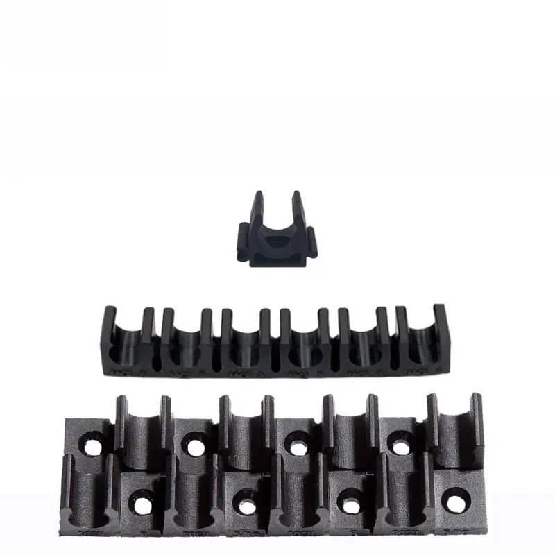 Collier de serrage pour tuyau d'air, clip de fixation, collier de serrage multi-tuyau en nylon, prise de tuyau 4mm 6mm 8mm 10mm 12mm