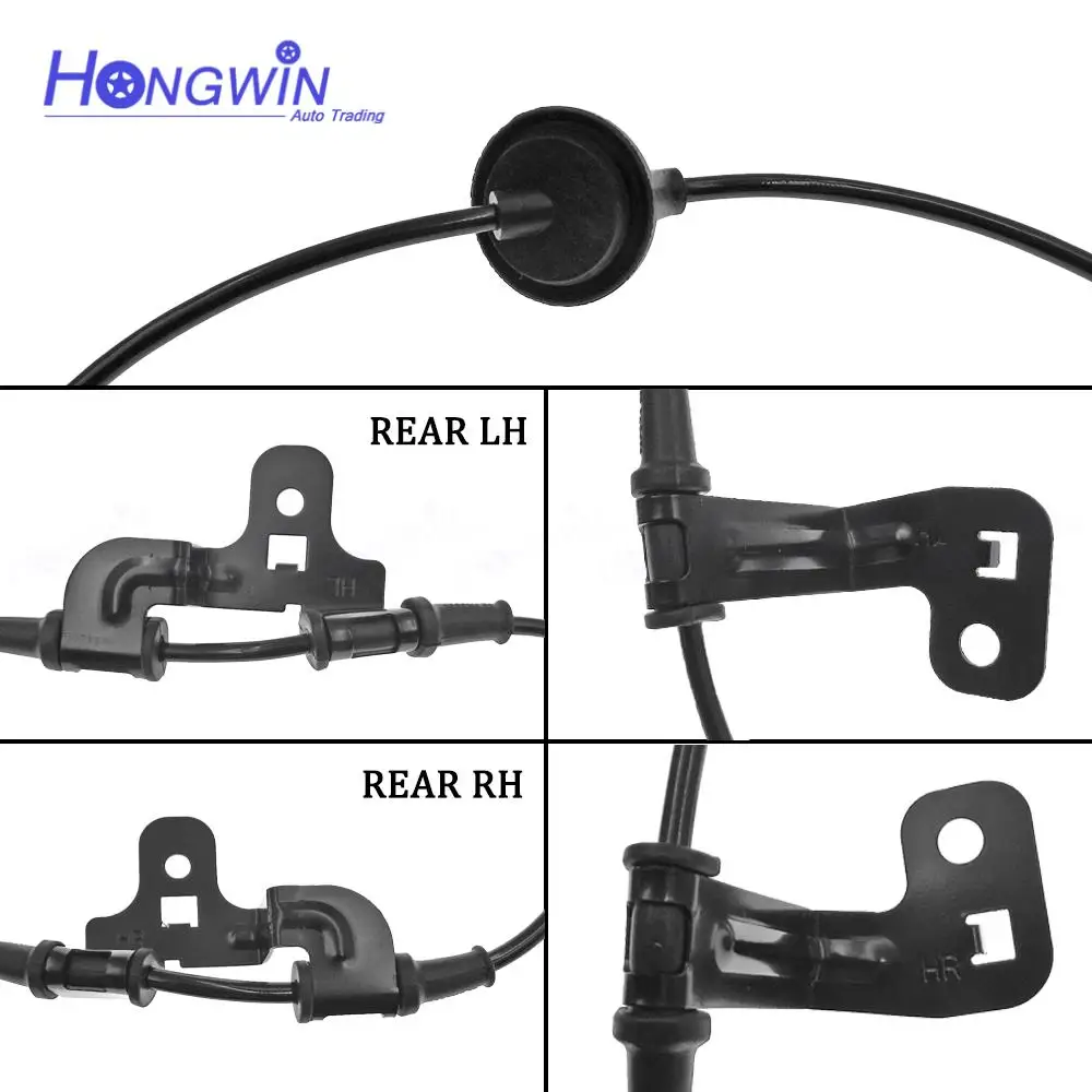 ด้านหน้าและด้านหลังขวาซ้ายเซ็นเซอร์ความเร็วล้อ ABS สําหรับ Hyundai Celesta Elantra ใหม่ 59810-J4300 59830-J4300 92920-J4000 92921-J4000