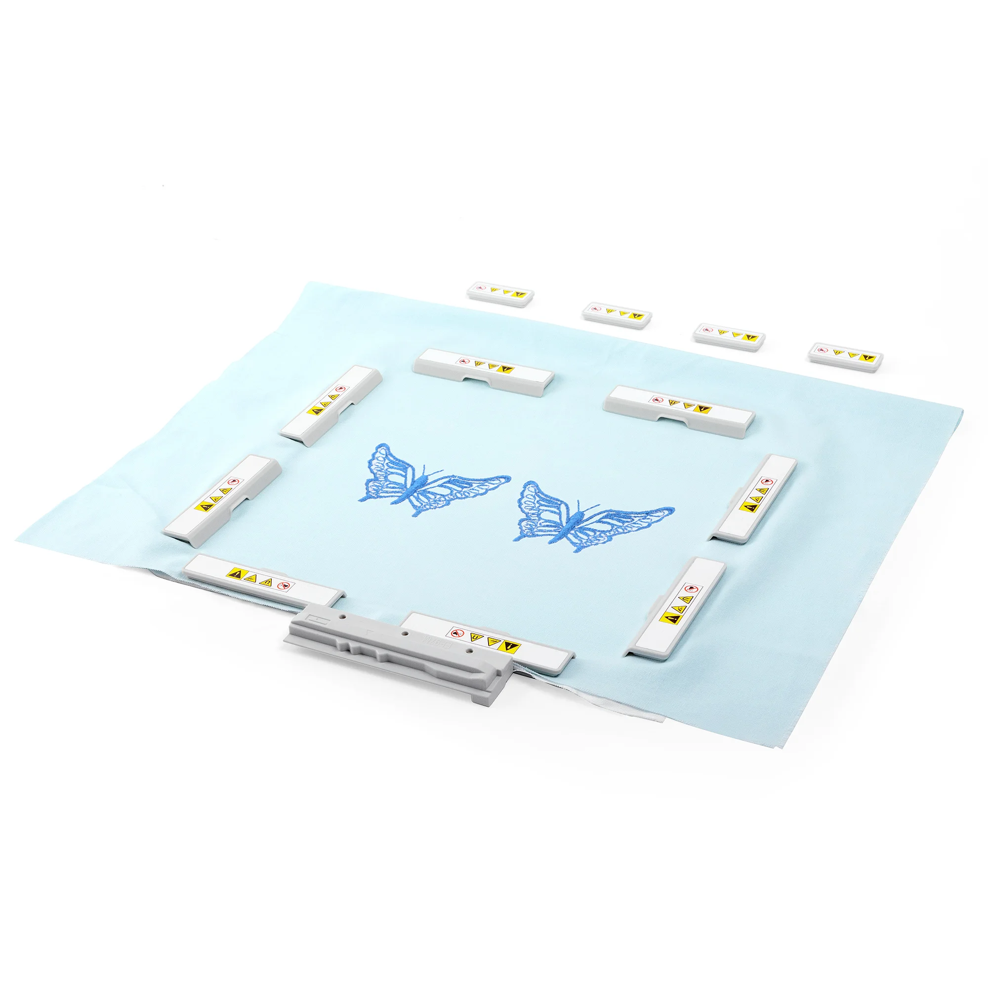 

Metal/Magnetic Hoop for Brother/Babylock Embroidery Machine EF97 9 1/2" x 9 1/2" Square - XV8550D XV8500D Babylock Destiny