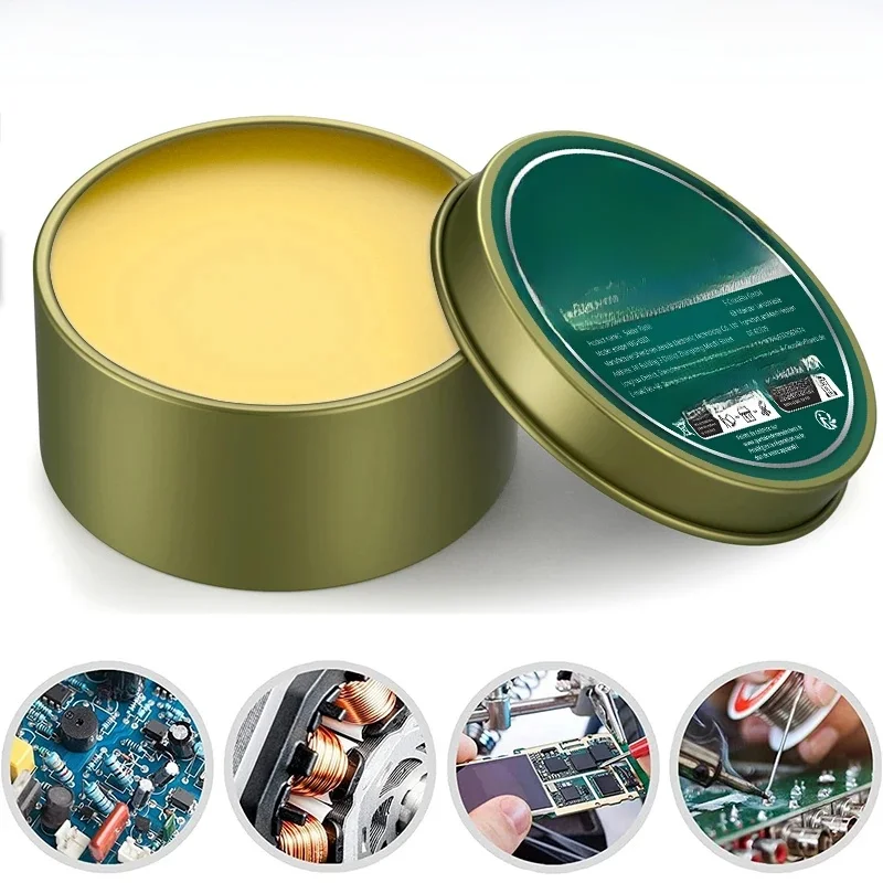 Soldeerfluxpasta voor elektronica Geen schone flux Loodvrije soldeerprintplaten Koperen elektrische draad Veilige laspasta - afbeelding 2