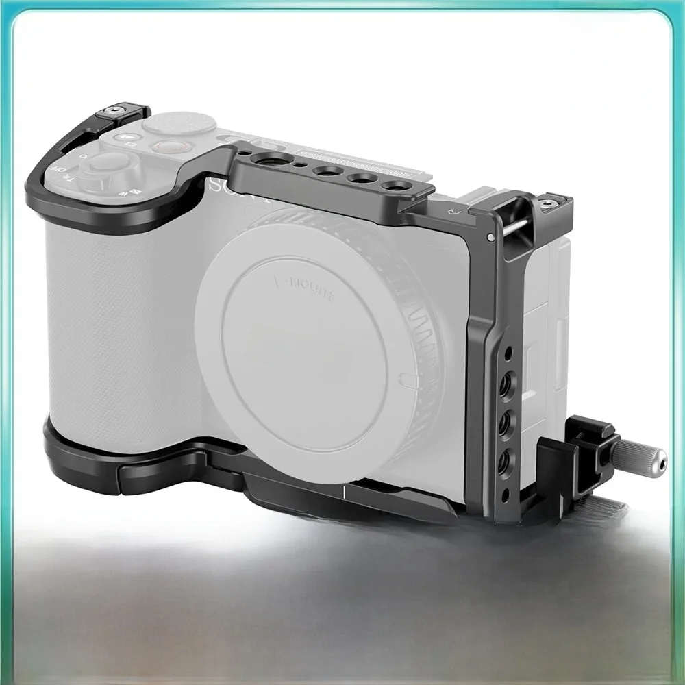 Zestaw SmallRig Cage dla Sony ZV-E10 II z płytką szybkiego uwalniania Arca-Swiss dla DJI RS 2 / RSC 2 / RS 3 / RS 3 Pro, statyw 4867 — zdjęcie produktu 7