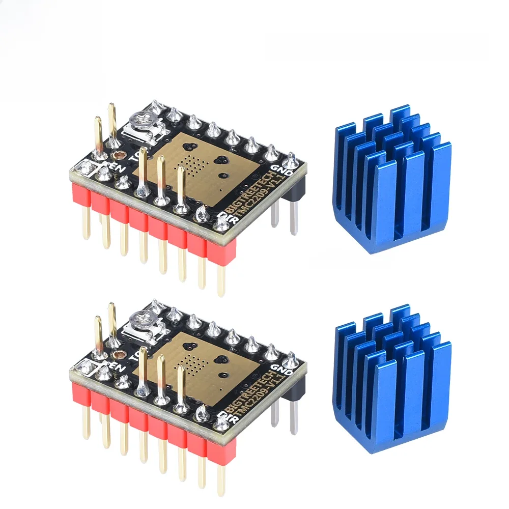 Bigtreetech tmc2209 v2.1 Schrittmotor treiber tmc2208 3D-Druckerteile für btt octopus skr v5.0 skr