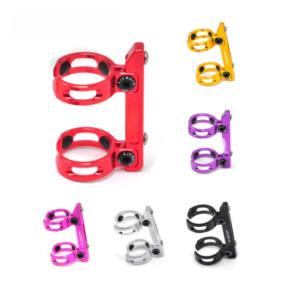 AliExpress Litepro For Brompton Bike Head Tube Hollow Bottle Cage Holder For Birdy Bicycle Seatpsot 33.9 34.9mm