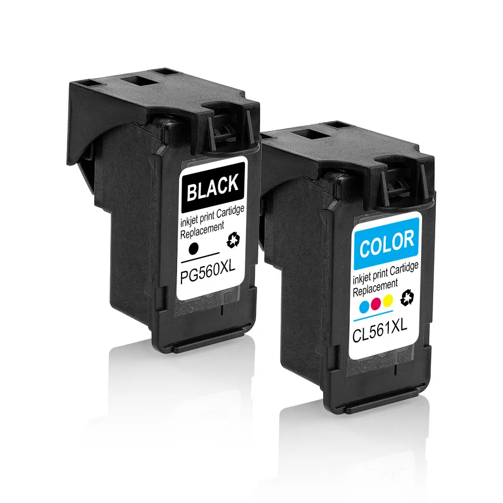 560 561XL Pixma Cartridge PG560xl Ink Black CL561xl for Canon TS5300 TS7450 TS5351 TS5352 TS5353 TS7451 Printer