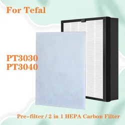 XD6230F0 For Tefal PT3030 PT3040 Air Purifier Filter Replacement 2 in 1 HEPA and Activated Carbon Filter Composite Filter