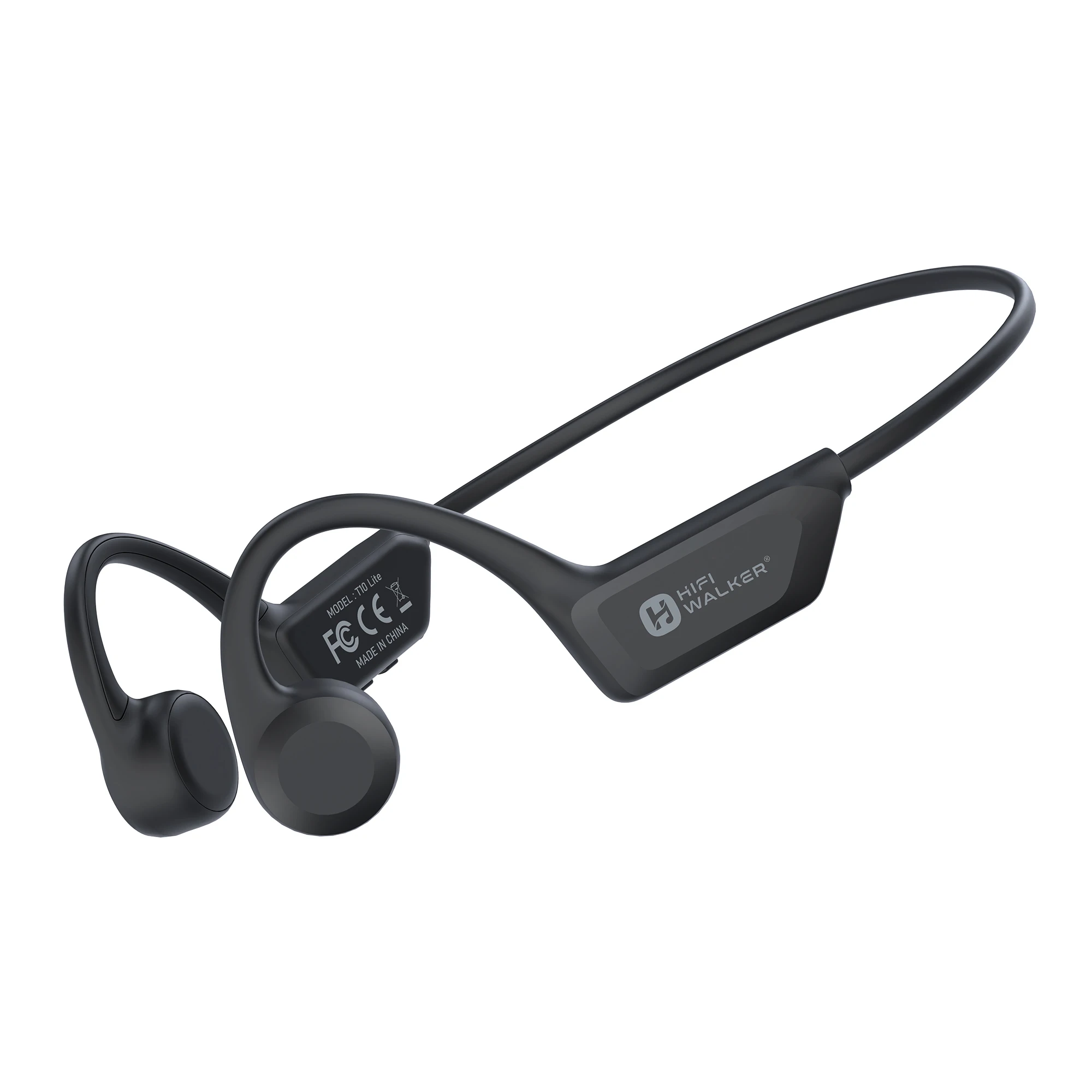 

Наушники HiFi Walker с костной проводимостью Bluetooth 6.0, 18 часов работы, водонепроницаемость IPX5, открытая конструкция для занятий спортом и бега