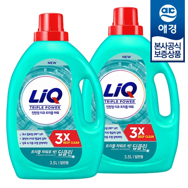 [Aekyong] liqueur Jin Han Gel Deep-clean Triple Power 3.5L x 2 pieces for general use