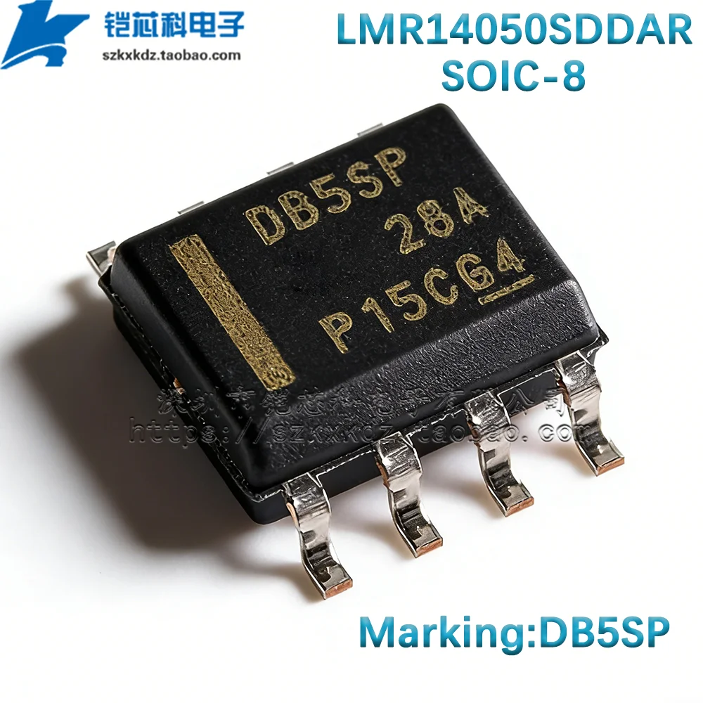10Pcs New Original LMR14050SDDAR DB5SP SMD SOIC-8 IC SIMPLE SWITCHER® 40-V, 5-A, 2.2-MHz step-down converter with 40-μA IQ