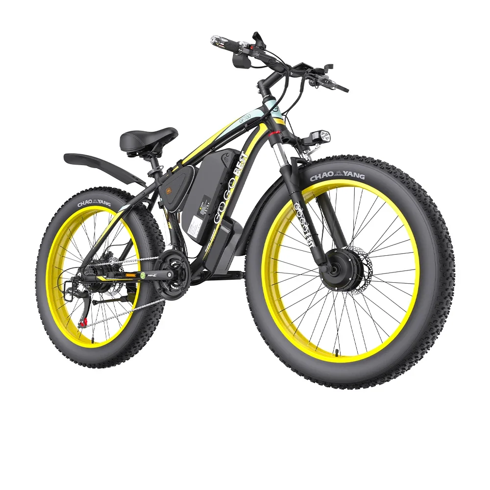 AliExpress GOGOBEST GF700 All-Terrain Electric Bike 26 inch Adult E-Mountain Bike 500W*2 48V 18.2Ah Battery ,City Electric Bicycle
