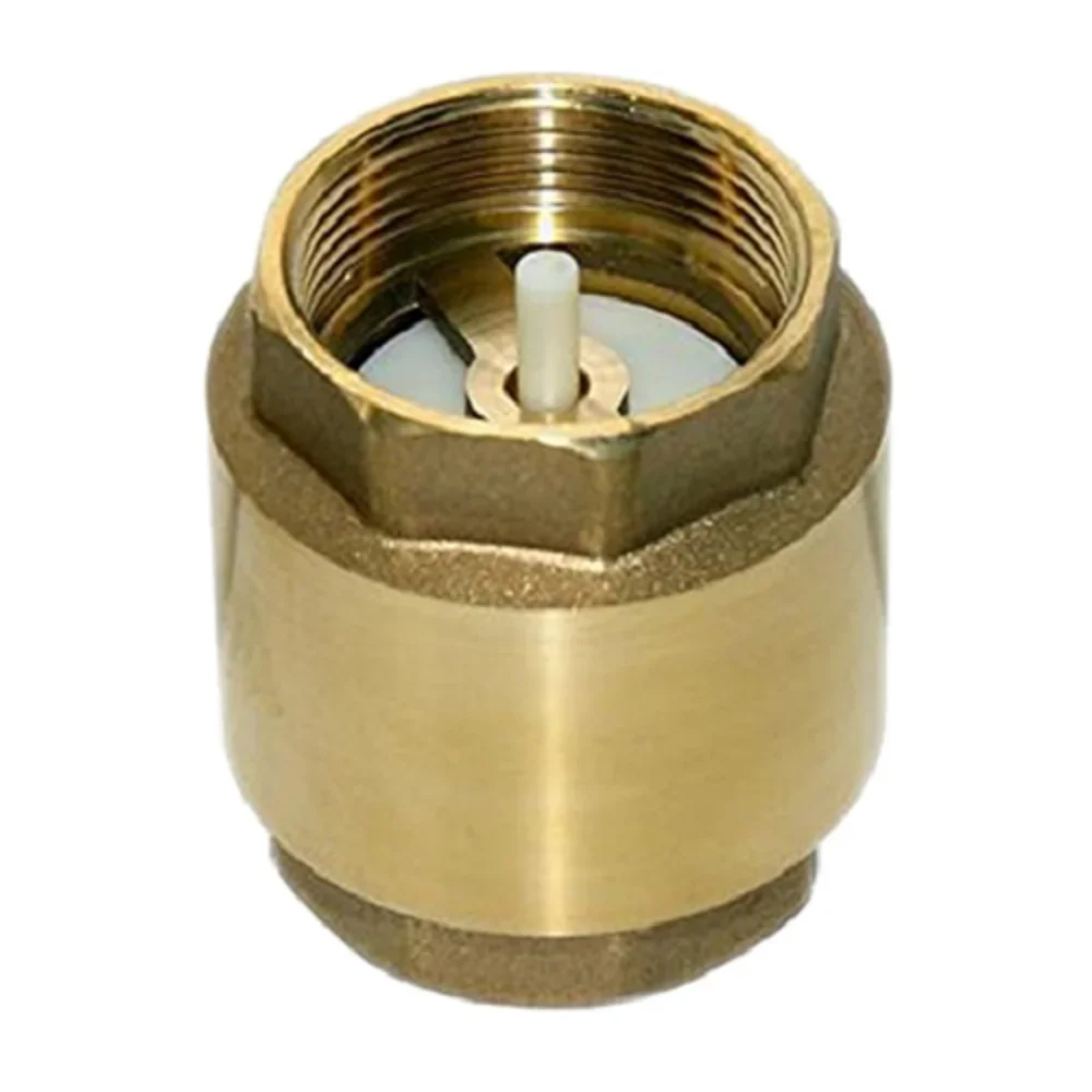 1/2 válvula de verificação de rosca de bronze, diâmetro de 20mm, para controle de água.