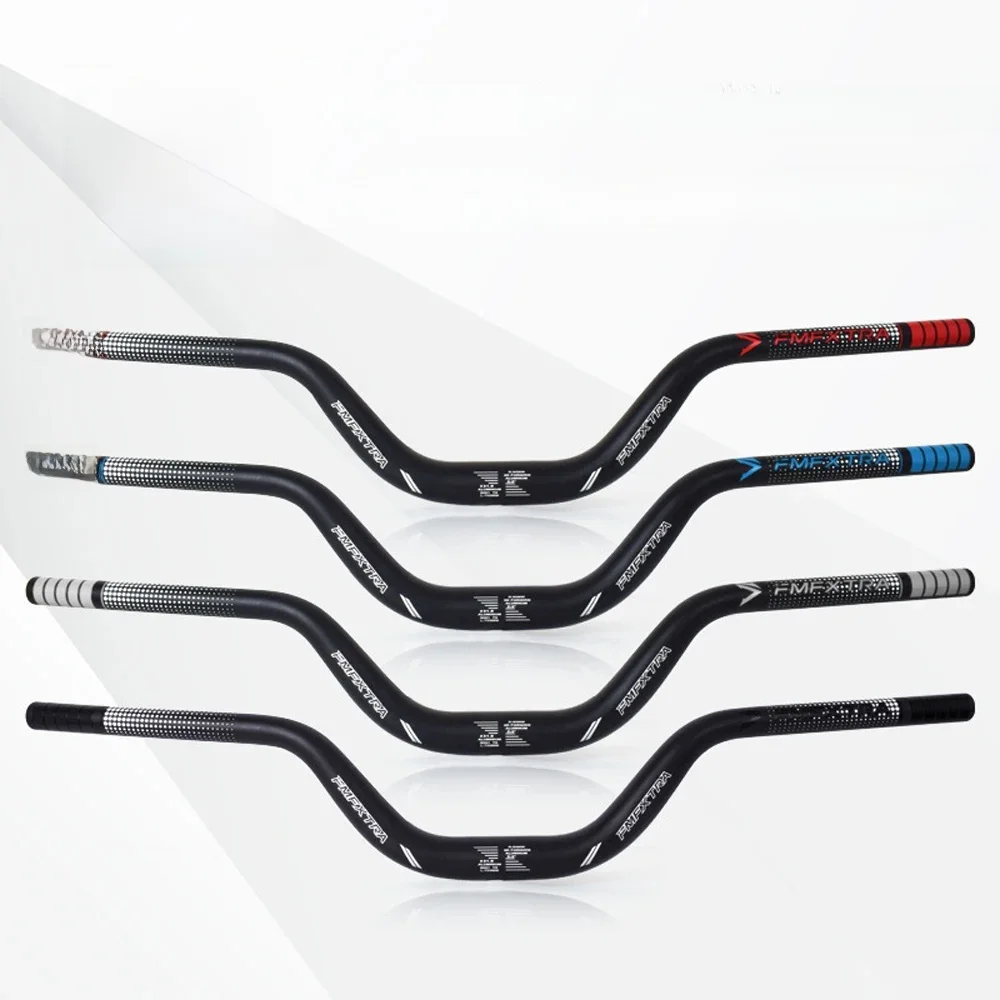 AliExpress NONE Mountain Bike Handlebar Aluminum Alloy Lift 90mm Swallow Handlebar 720/780mm Bicycle Leading Handlebar Bicycle Accessories