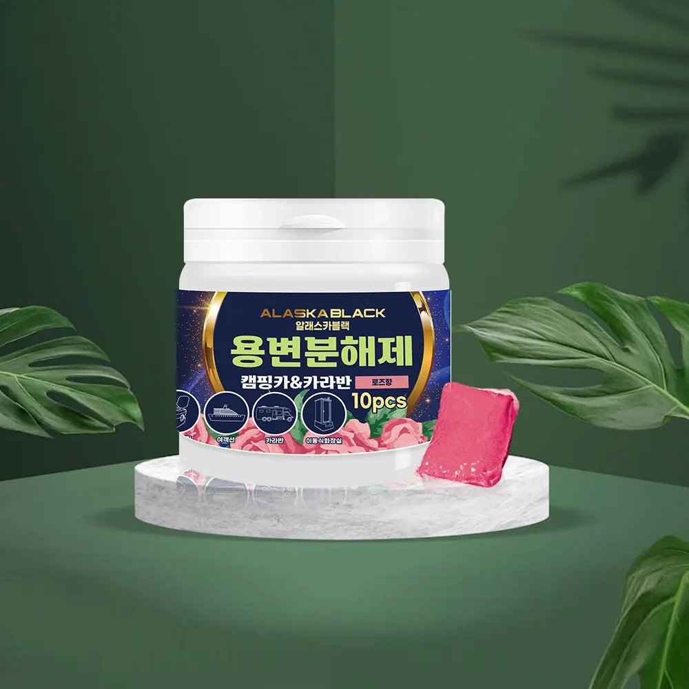 Camping toilet transformation agent Rose-oriented lavender-oriented camper caravan toilet caravan stool dissolver Portapack pota potty portable toilet portable toilet outdoor toilet Chabak coagulant