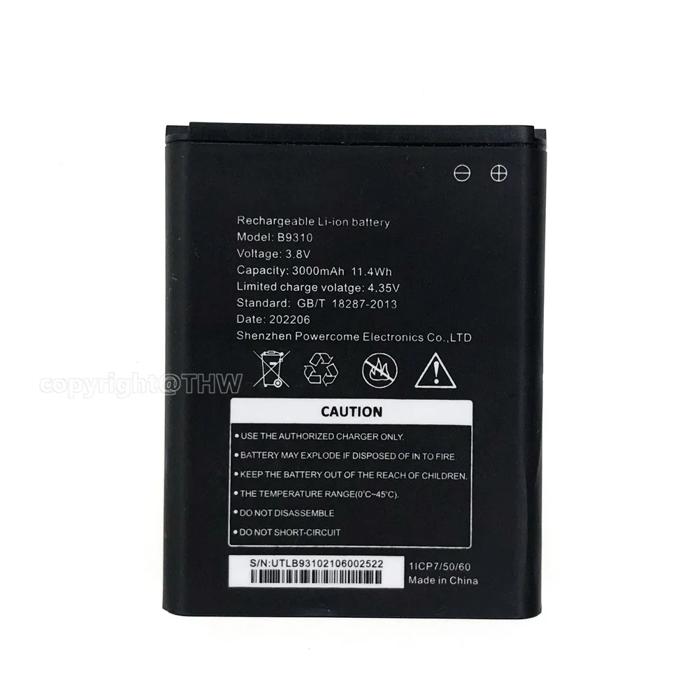 Original B9310 3.8V 3000mAh Rechargeable Battery For D-LINK B9310 11.4Wh 4G LTE Wi-Fi Router Hotspot Modem Replacement Battery