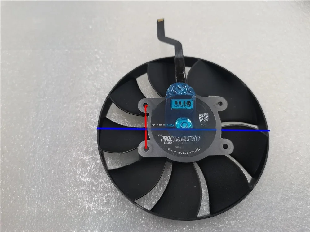 DAPC0815B2UP003 NOWY WENTYLATOR DO NVIDIA wersja publiczna NVIDIA GeForce RTX 3080, RTX 3080Ti FE Wentylator chłodnicy Ti Wentylator chłodzenia karty graficznej — zdjęcie produktu 2