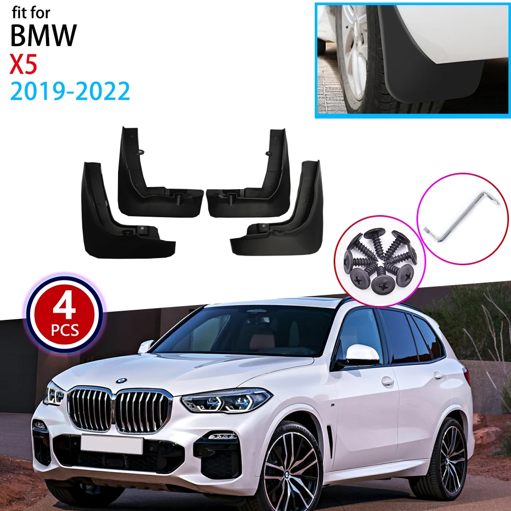 

4 шт., брызговики для BMW X5 iX5 G05 2019 ~ 2022